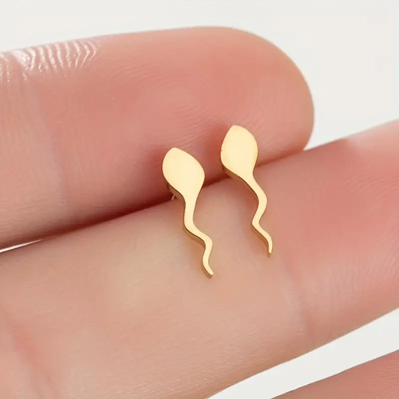 Boucles d'oreilles Spermatozoïde