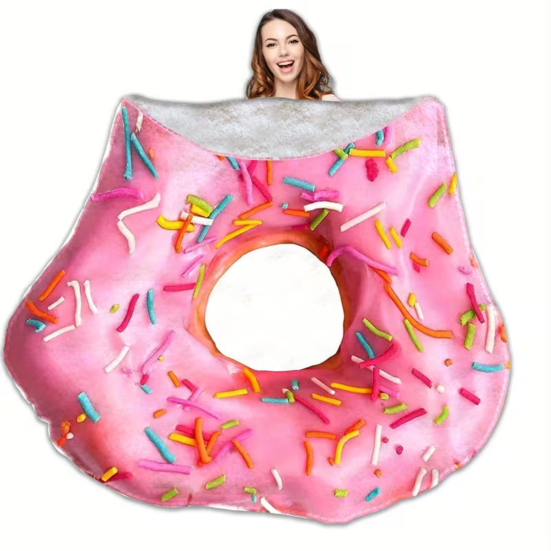 Plaid en flanelle motif imprimé