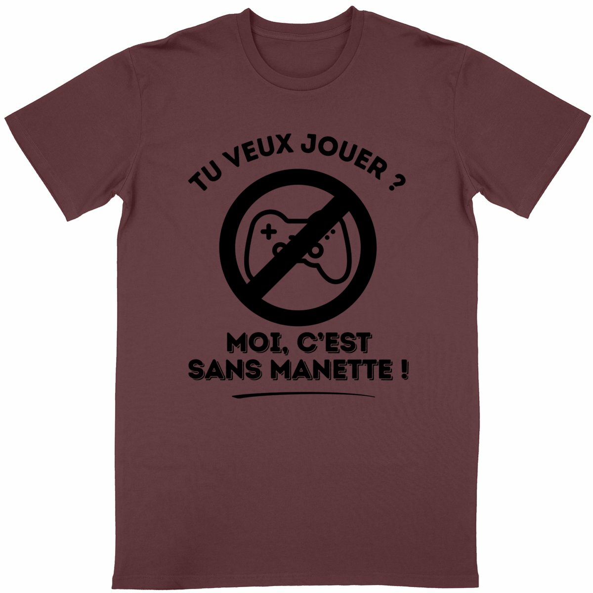T-Shirt Homme Tu veux jouer ?