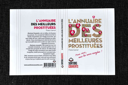 Fausse couverture "L'annuaire des meilleures prostituées"