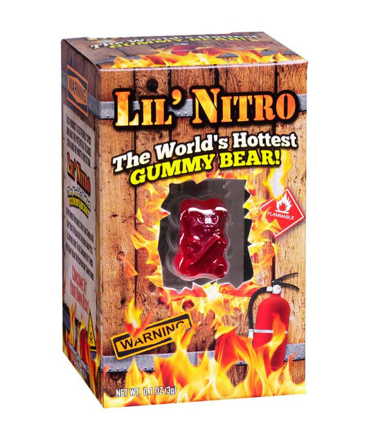 Lil'Nitro, le bonbon ourson le plus fort du monde