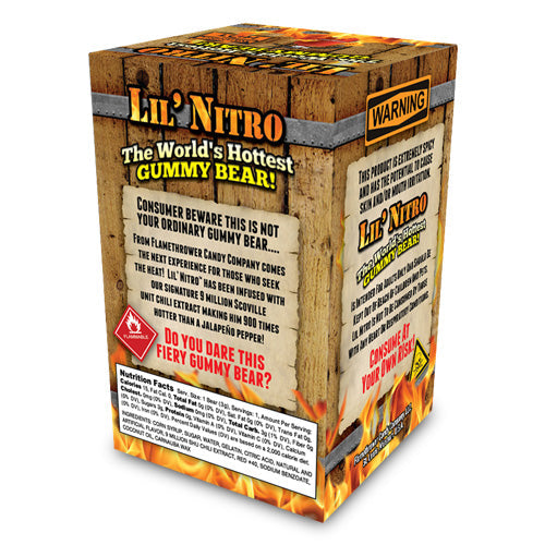 Lil'Nitro, le bonbon ourson le plus fort du monde