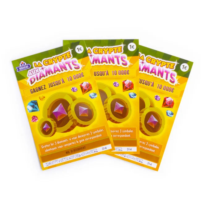 Fake scratch card winning €5,000