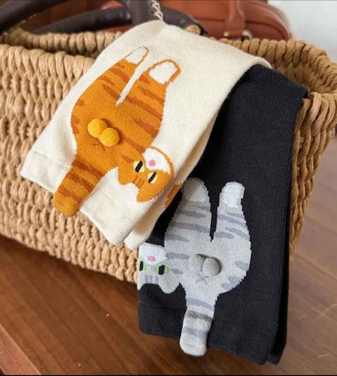 Chaussettes couilles de chat
