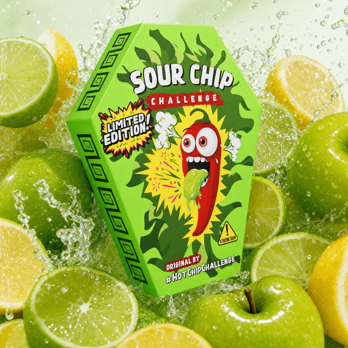 Sour Chip Challenge, la chip la plus acidulé au monde