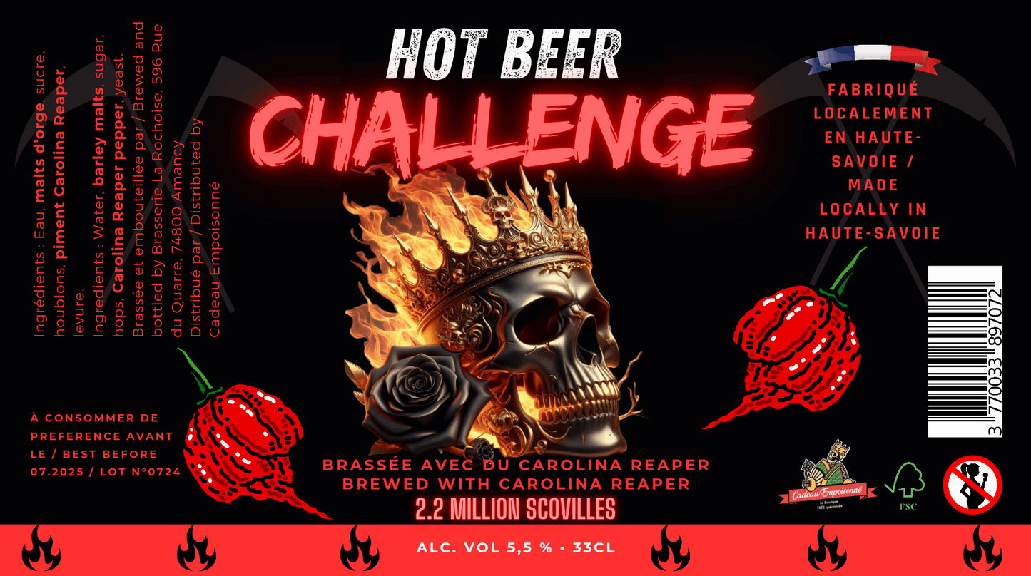 Hot Beer Challenge, la bière la plus pimenté du monde