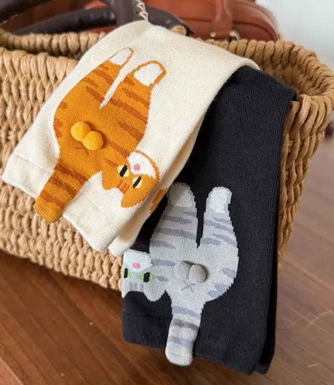 Chaussettes couilles de chat