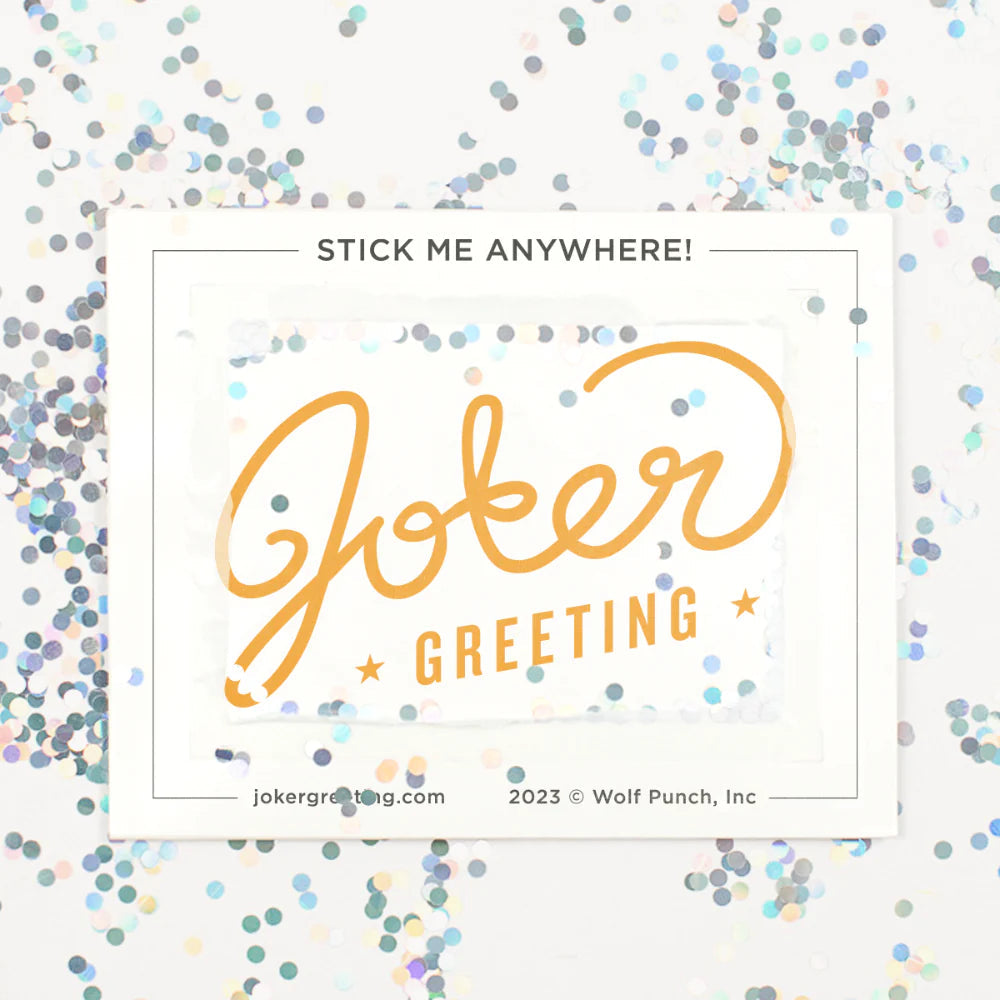 Carte chat qui miaule à cacher avec paillettes