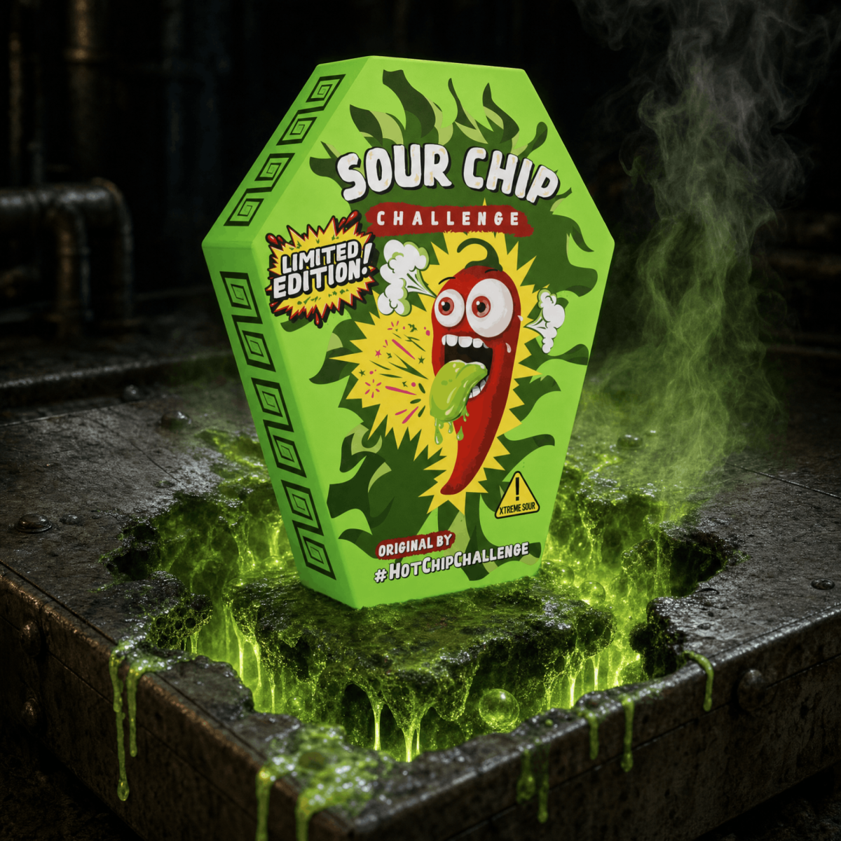 Sour Chip Challenge, la chip la plus acidulé au monde