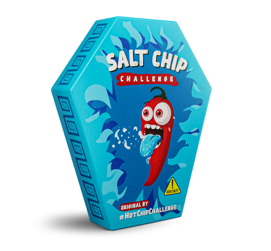 Salt Chip Challenge, the saltiest chip in the world