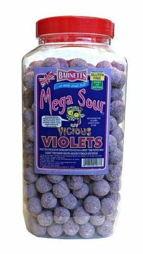 Barnetts Mega Sour Fruits, the sourest candy in the world