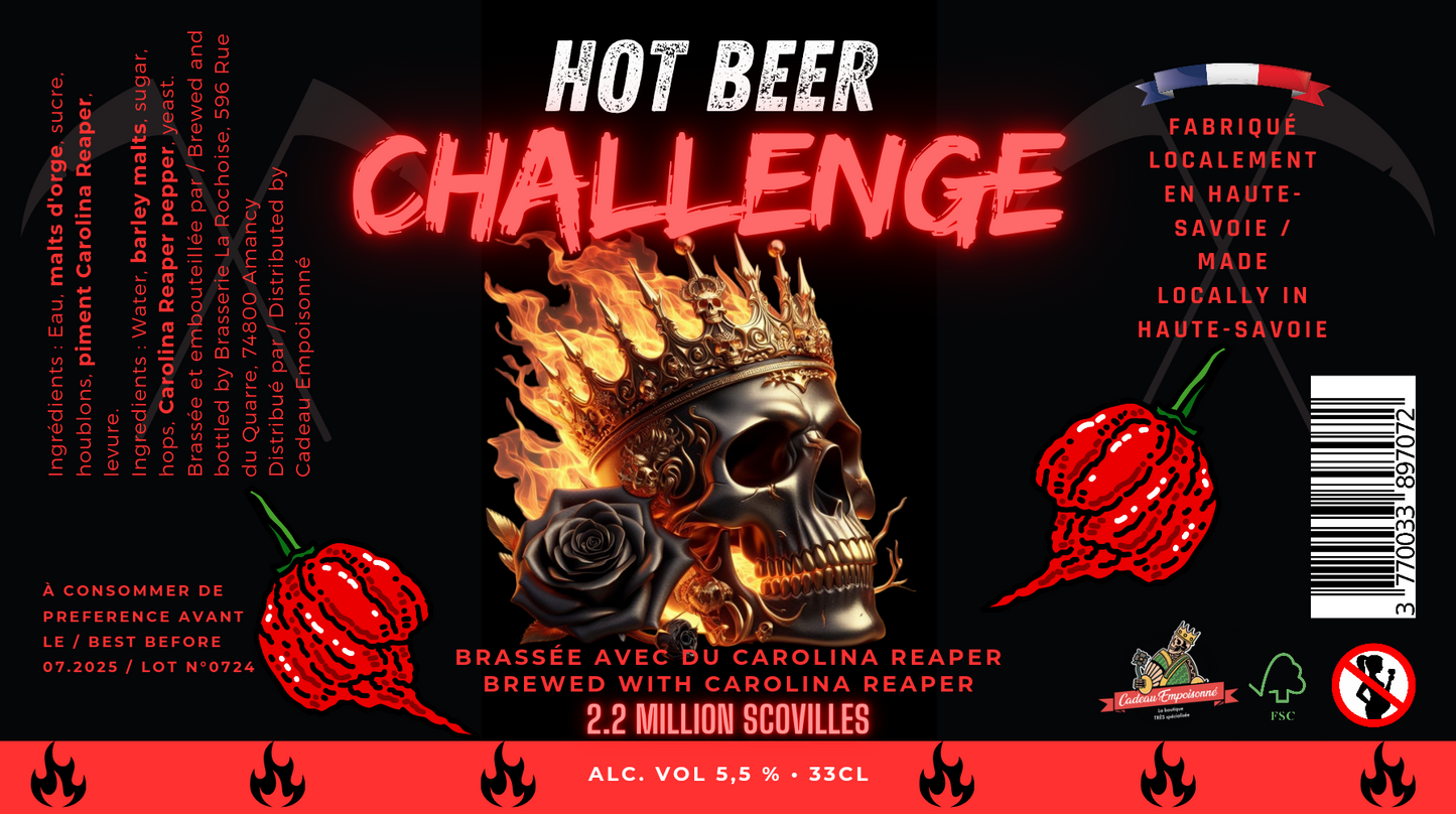 Hot Beer Challenge, the hottest beer in the world