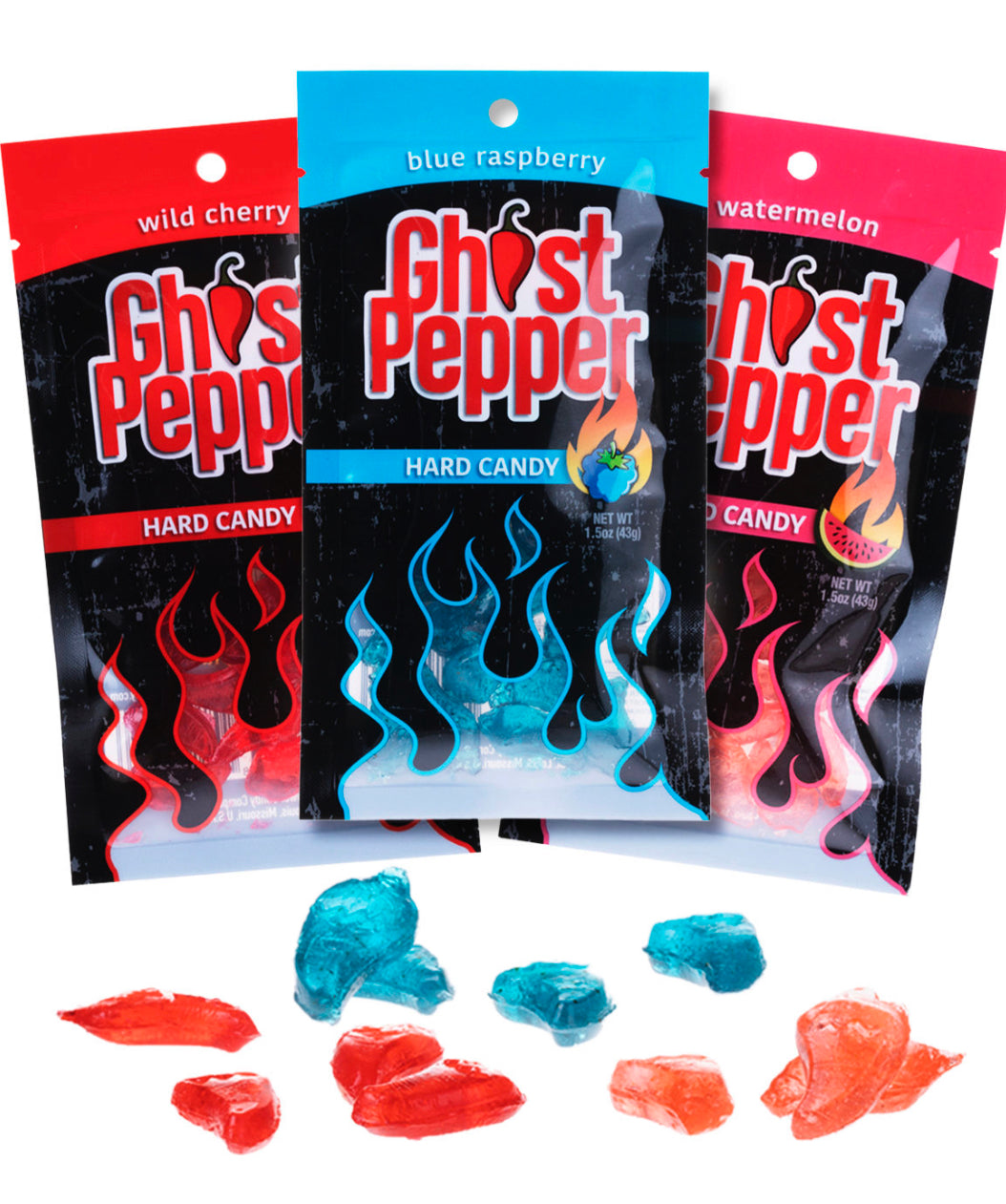 Ghost Pepper Hard Candy, die sehr scharfe Süßigkeit