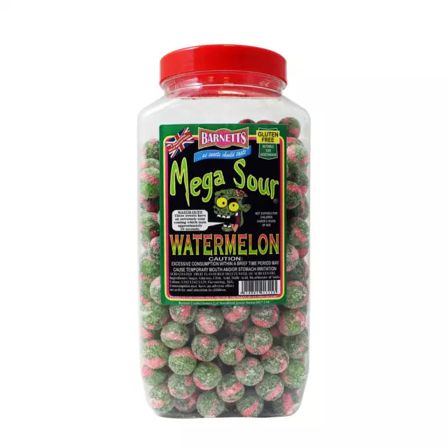 Barnetts Mega Sour Fruits, le bonbon le plus acide du monde