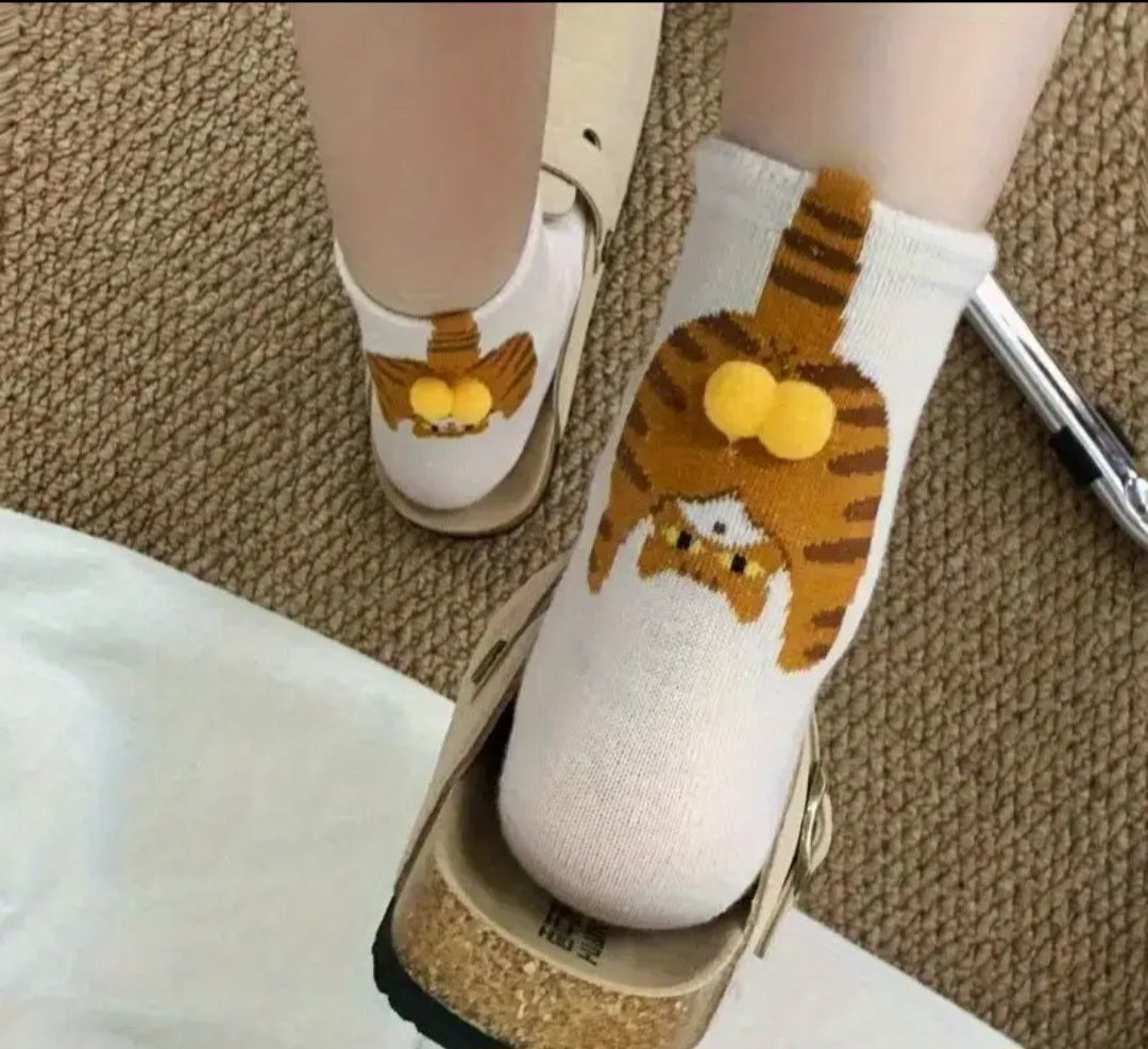 Chaussettes cul de chat
