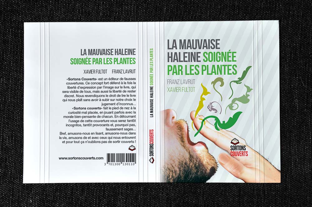 Fausse couverture "La mauvaise haleine soignée par les plantes"