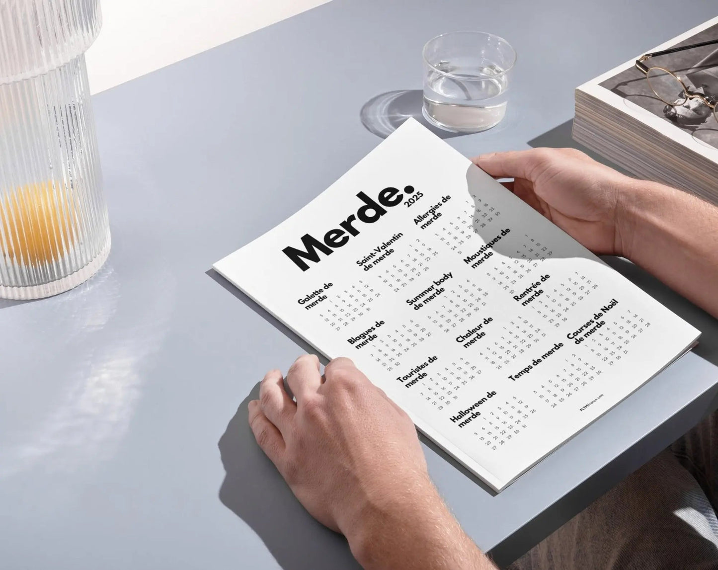 Shit Calendar 2025 to print