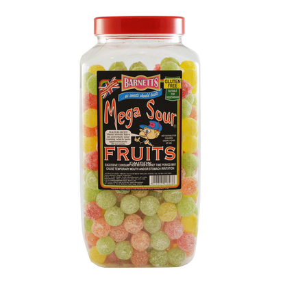 Barnetts Mega Sour Fruits, le bonbon le plus acide du monde