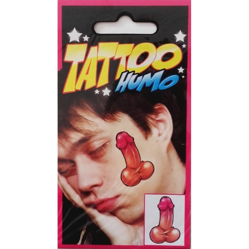 Tatouages temporaires humoristiques