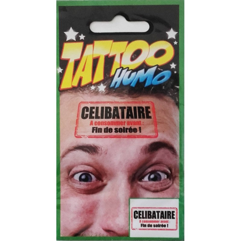 Tatouages temporaires humoristiques