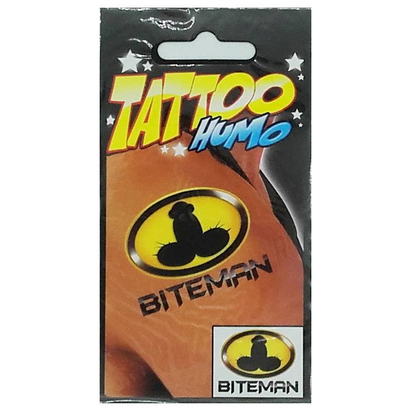 Tatouages temporaires humoristiques