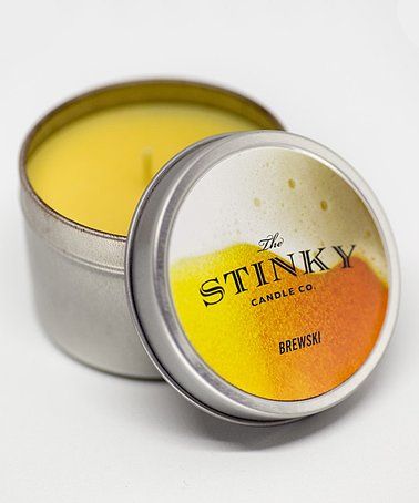 Bougie senteur bière