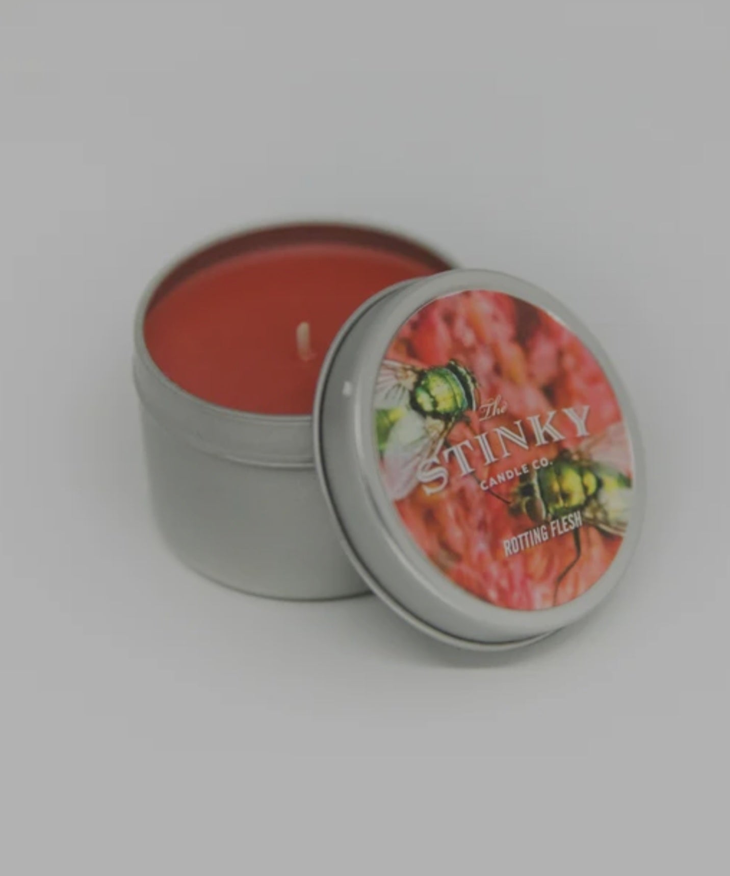 Bougie senteur viande pourri