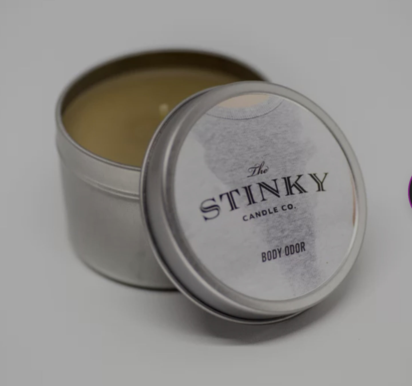 Bougie senteur transpiration