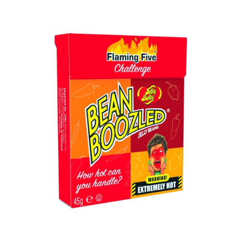 Bean Boozled Jelly Belly Flaming Five Challenge